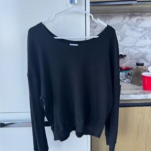 Splendid Charcoal Knit Top